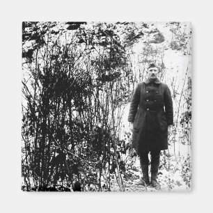 Sergt. Alvin C. York, 328th Infantry_War Image Magnet