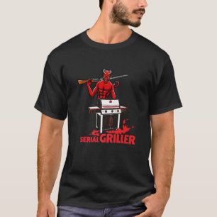Serial Griller, Barbecue, Father's Day, Barbecue, T-Shirt