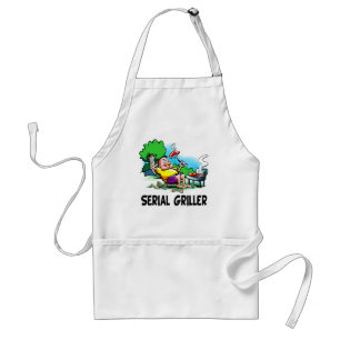 Serial Griller BBQ Fanatic Standard Apron