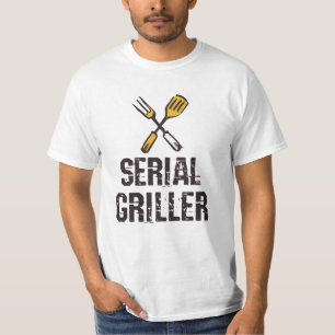 Serial griller Grill BBQ master Grill cutlery T-Shirt
