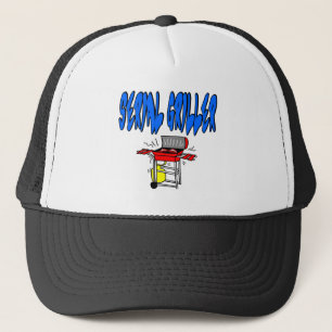 Serial griller trucker hat