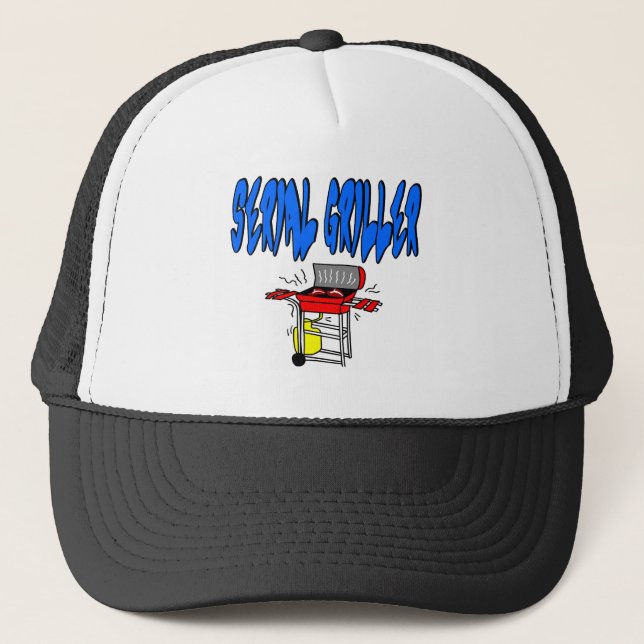 Serial griller trucker hat (Front)