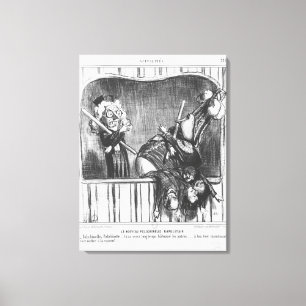 Series 'Actualites', The new Neapolitan Canvas Print