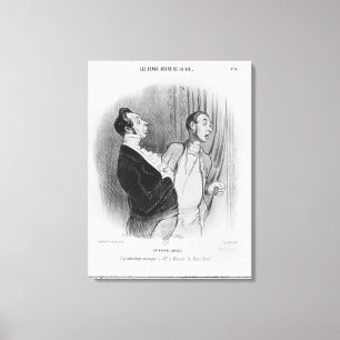 Series 'Les beaux jours de la vie', A new Canvas Print