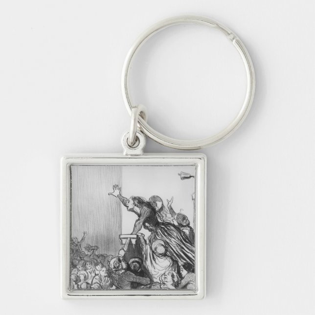 Series 'Les Divorceuses' Key Ring (Front)