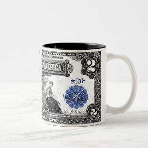 Series of 1899 2 Dollars Silver Certificate Mug