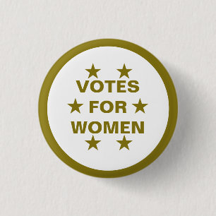 series of 8 Commemorative suffragette 3 Cm Round Badge