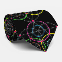 Series of Geometric Circles and Lines in Colour