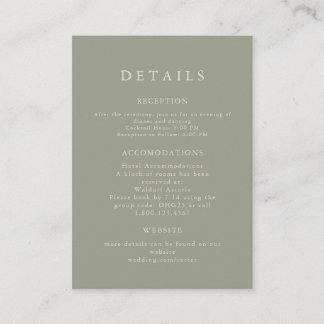 Serif Elegant Modern Wedding Invitation