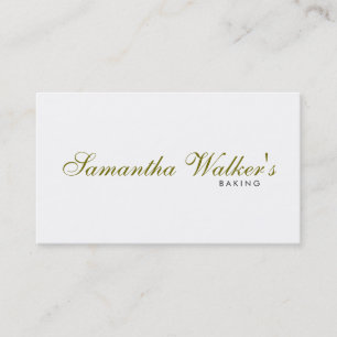 Serif Type 2 Business Card
