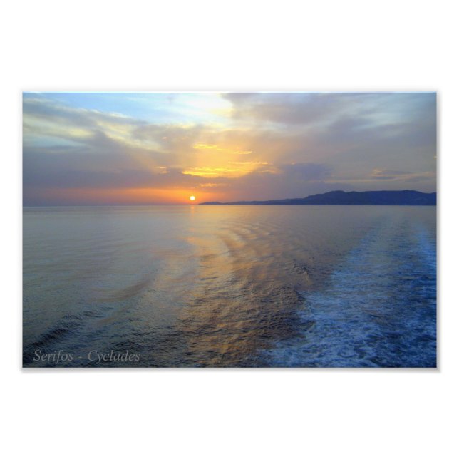 Serifos – Cyclades Photo Print (Front)