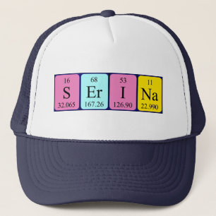 Serina periodic table name hat