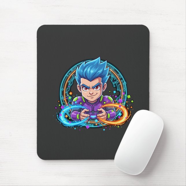 Serious About Funny Gaming  Mouse Mat (With Mouse)