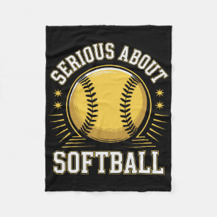 Serious About Softll _1 Fleece Blanket