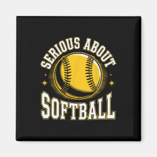 Serious About Softll Funny _1 Magnet