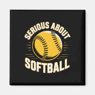 Serious About Softll Funny _2 Magnet