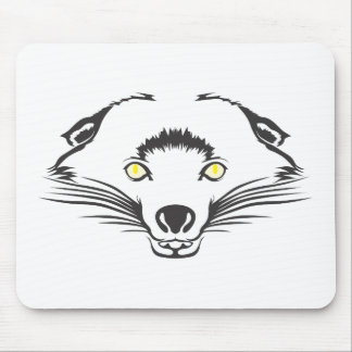 Serious Bearcat Mouse Mat