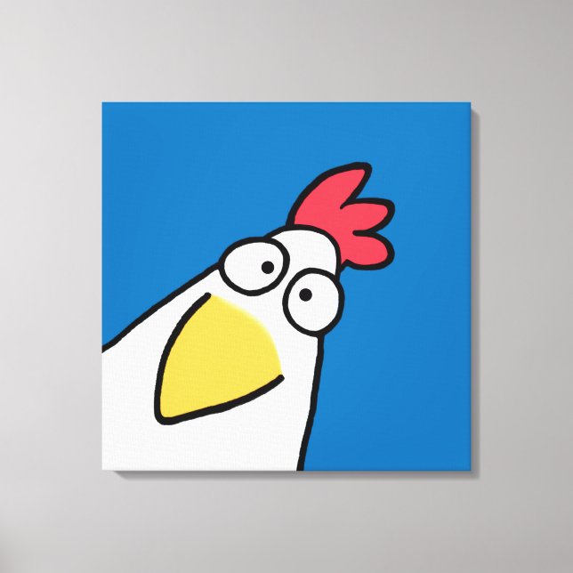 SERIOUS CHICKEN by Sandra Boynton Canvas Print (Front)