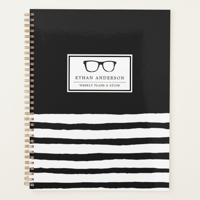 Serious Spectacles | Weekly Plans & Stuff Planner (Front)