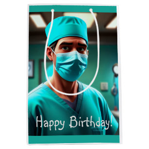 Serious Surgeon  Medium Gift Bag