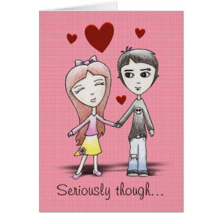 'Seriously' Card