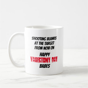 Seriously Funny Shooting Blanks At The Target Coffee Mug