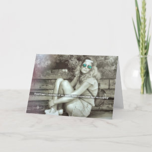 SERIOUSLY Greeting Card