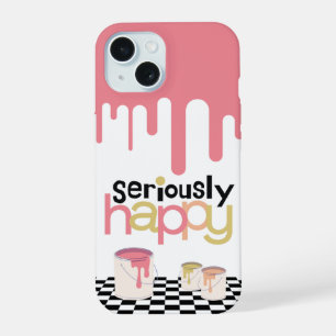 Seriously Happy iPhone 15 Case