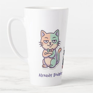 Seriously? Stay hydrated, Stay Judgmental Latte Mug