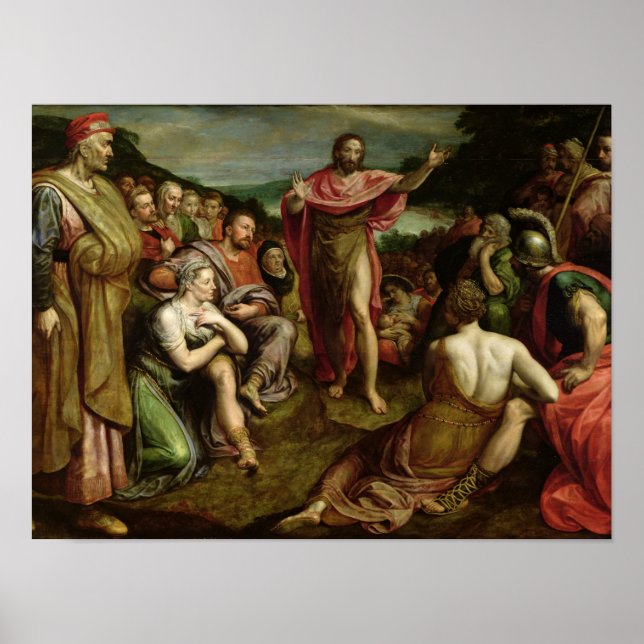 Sermon of St. John the Baptist Poster (Front)