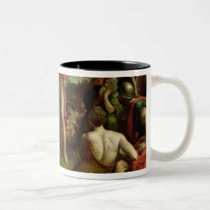 Sermon of St. John the Baptist Two-Tone Coffee Mug