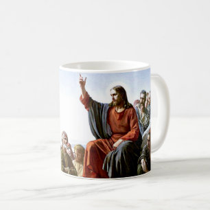 Sermon on the Mount - Carl Bloch's art, Coffee Mug