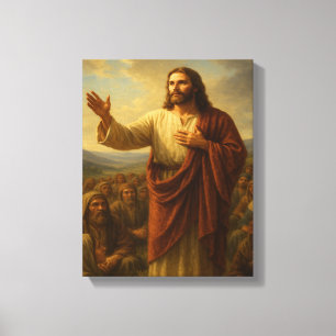Sermon on the Mount™ LDS Canvas Wall Art