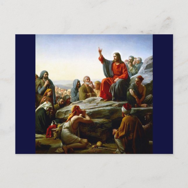 Sermon on the Mount Postcard (Front)