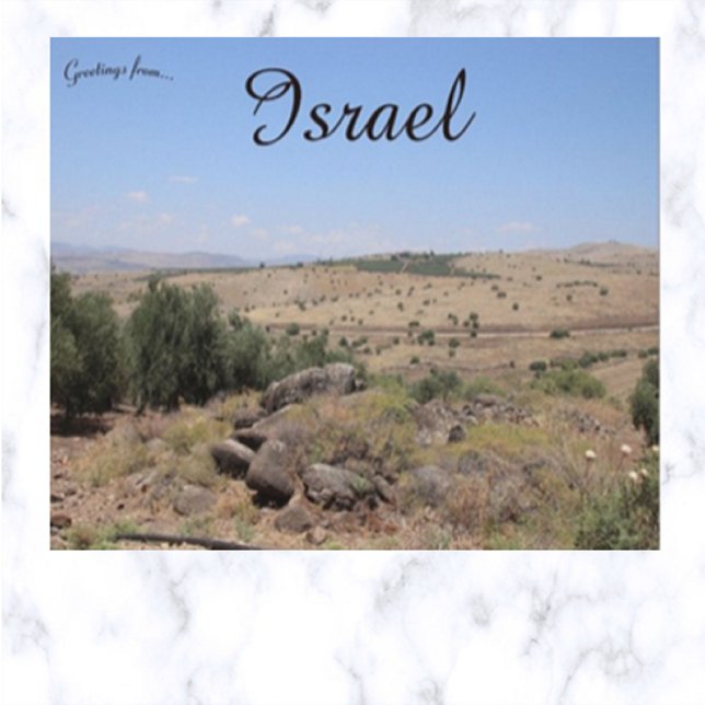 Sermon on the Mount Site Near Sea of Galilee  Postcard (Creator Uploaded)