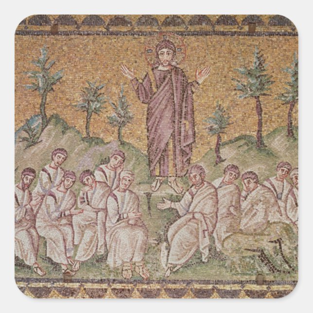 Sermon on the Mount Square Sticker (Front)