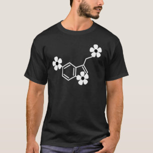 Serotonin Molecule School Psychologist Special Edu T-Shirt