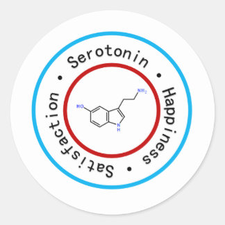 Serotonin Sticker
