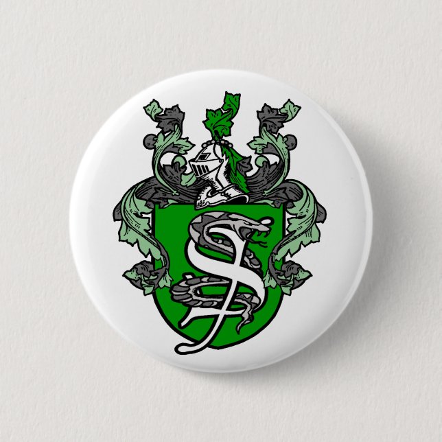Serpent Crest - Button (Front)