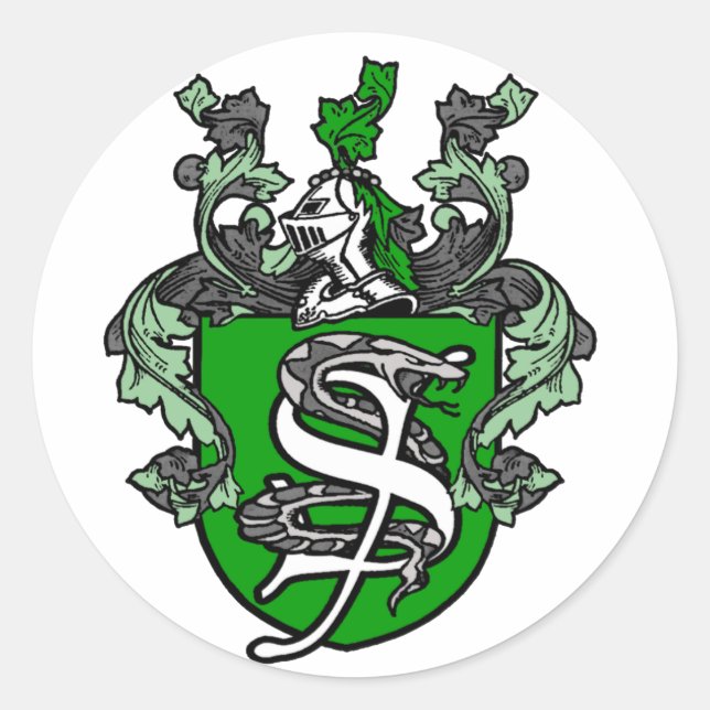 Serpent Crest - Stickers (Front)