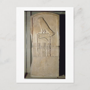 Serpent king stela, c.3000 BC (limestone) (also se Postcard