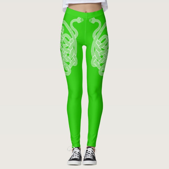 Serpent Knot  Leggings (Front)