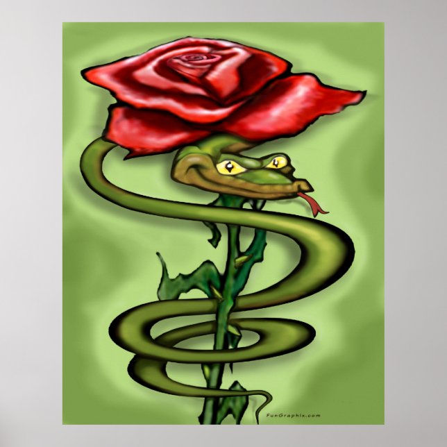 Serpent n Rose Poster (Front)