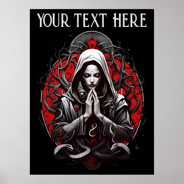 Serpent Priestess of the Shadow Grove Poster (Front)