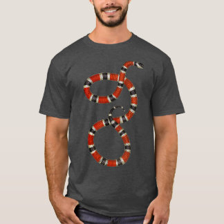 Serpent Red Black Coral Snake Educational T-Shirt