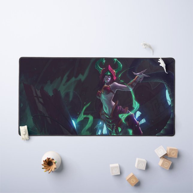 Serpent’s Embrace Gaming Desk Mat | Assassin fans (Kids Table)