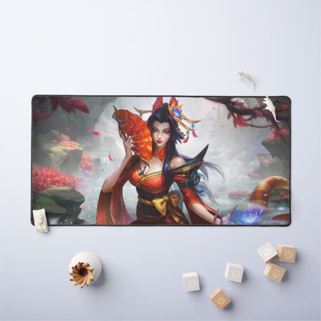 Serpent’s Embrace Gaming Desk Mat | Assassin fans (Kids Table)