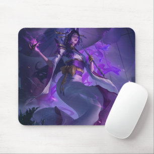 Serpent’s Embrace Gaming Mousepad   Snake Witch