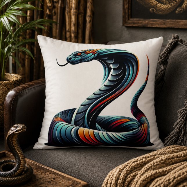 Serpentine Comfort: Cobra-Shaped Pillow for Exotic (Serpentine Comfort: Cobra-Shaped Pillow for Exotic)