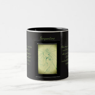 Serpentine Crystal Fairy Two-Tone Coffee Mug